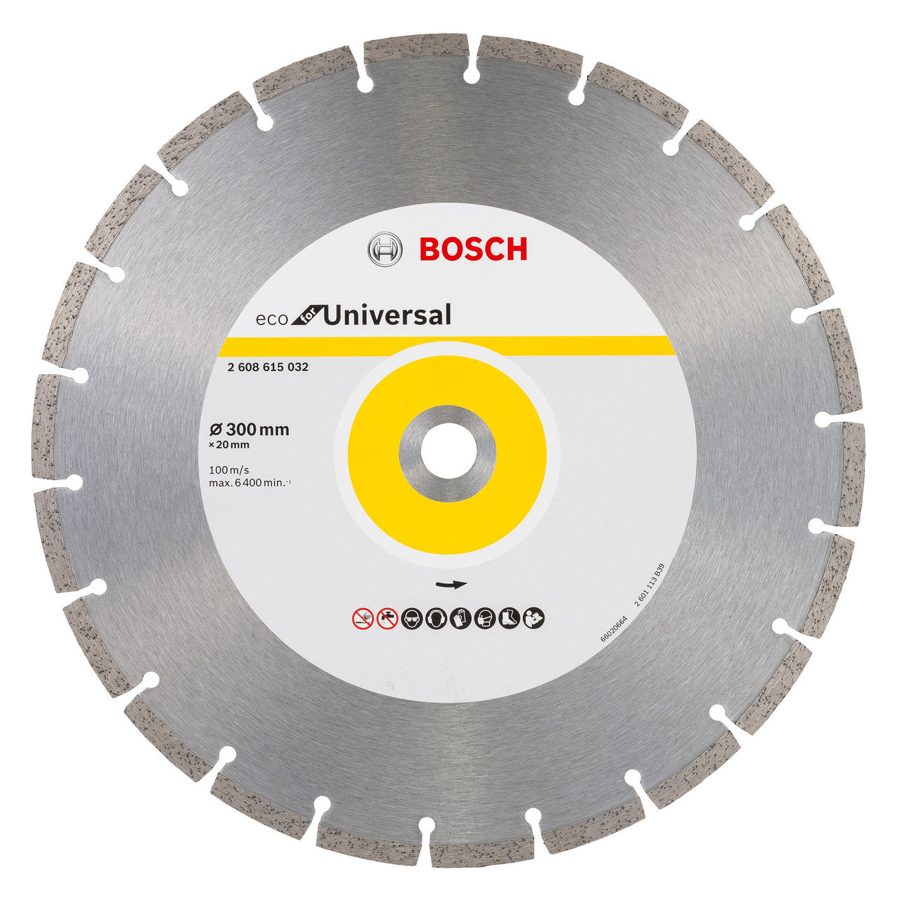 Bosch Eco Universal Diamond Cutting Disc 300mm x 20mm 2608615032