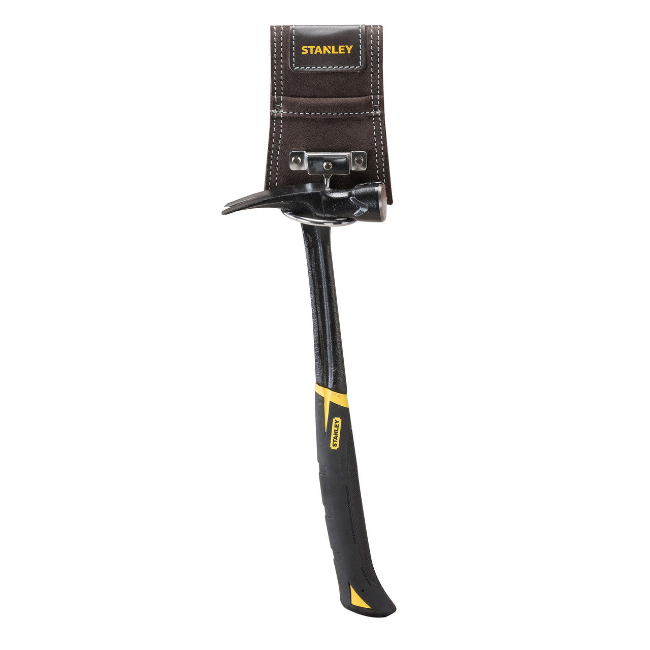 Stanley Suede Leather Hammer Holder for Tool Belt Steel Loop STST1-80117