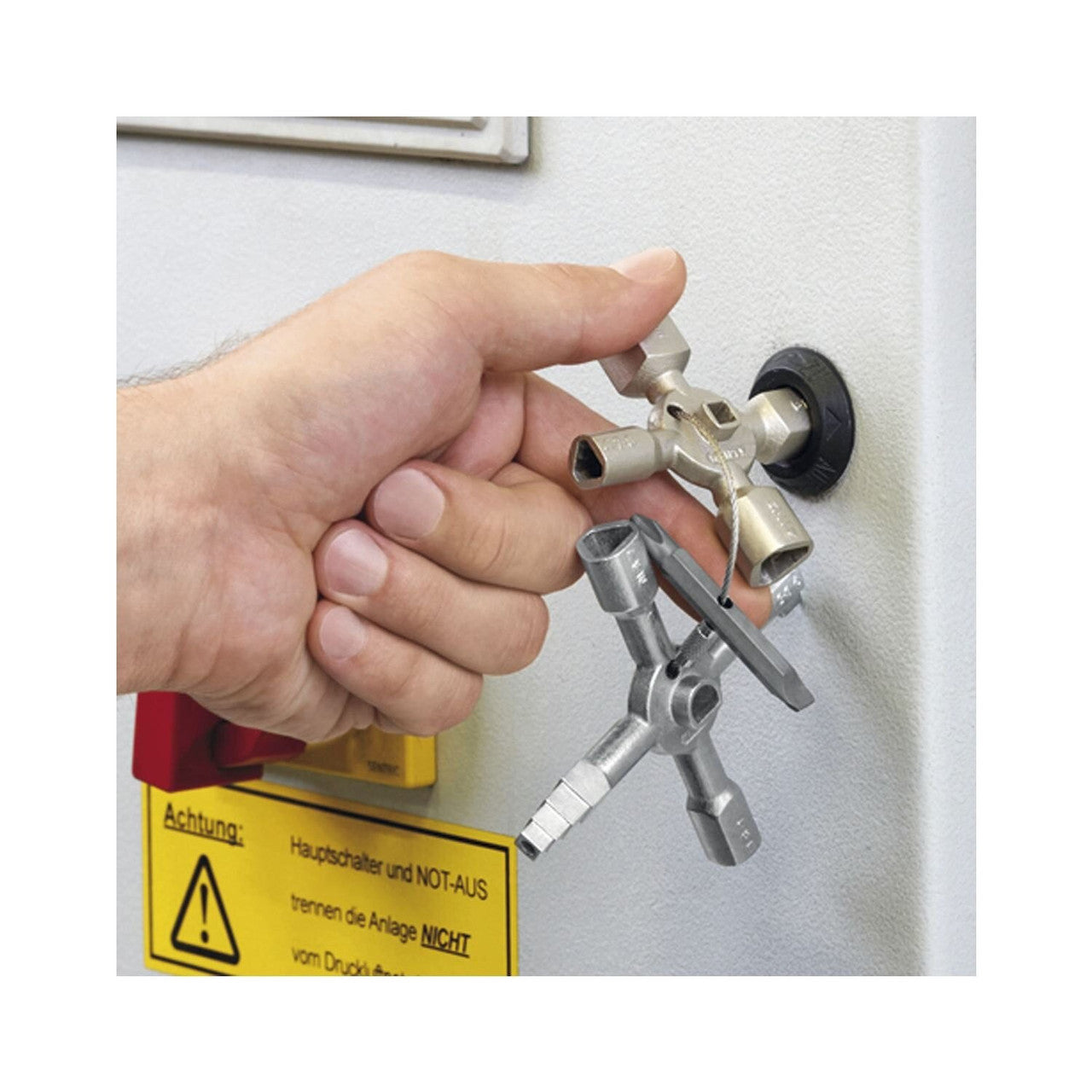 Knipex Twinkey for STD Cabinets and Shut Off Systems Multi Function 001101