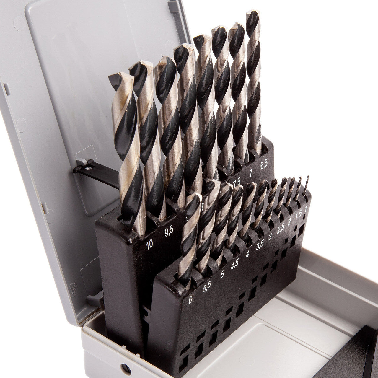 Bosch HSS PointTeQ Metal Drill Bit Set Metric 1-10mm 19 Piece 2608577351