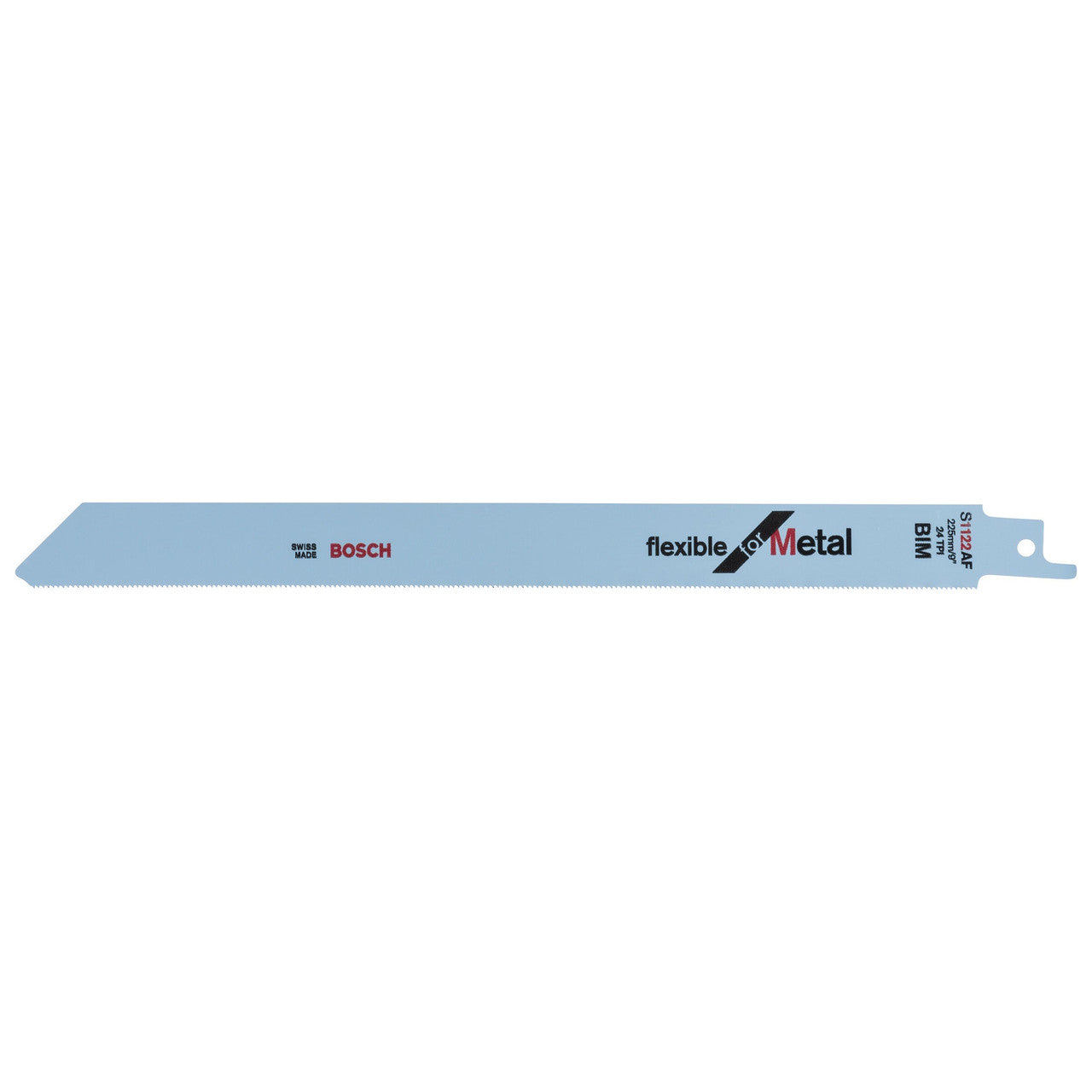 Bosch Reciprocating Saw Blades for Metal 225mm Pack Of 5 S1122AF