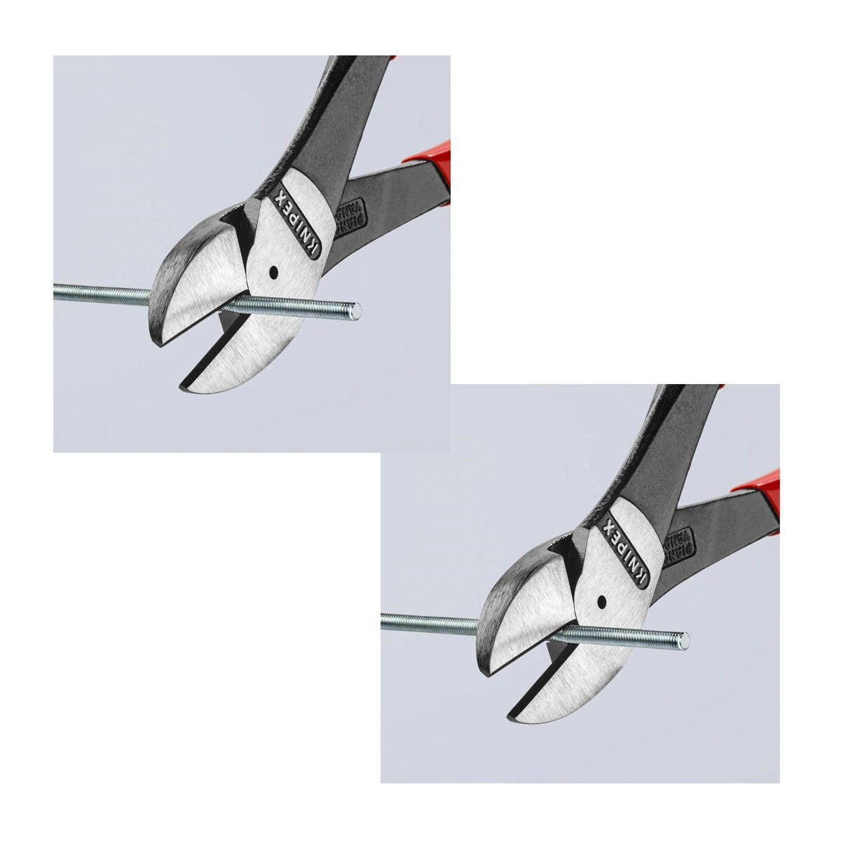 Knipex 200mm High Leverage Diagonal Cutter Cuts Piano Wire 7401200SB