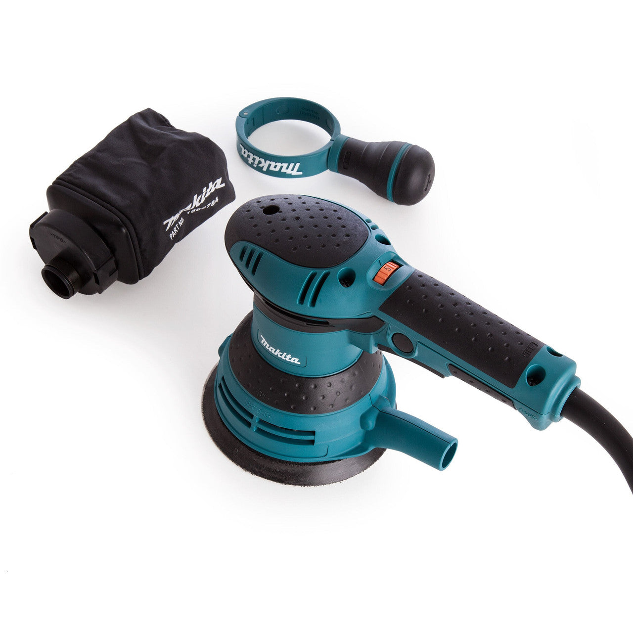Makita 5" 125mm Random Orbital Sander 110V 300 w Orbits 4.000 - 12.000 BO5041