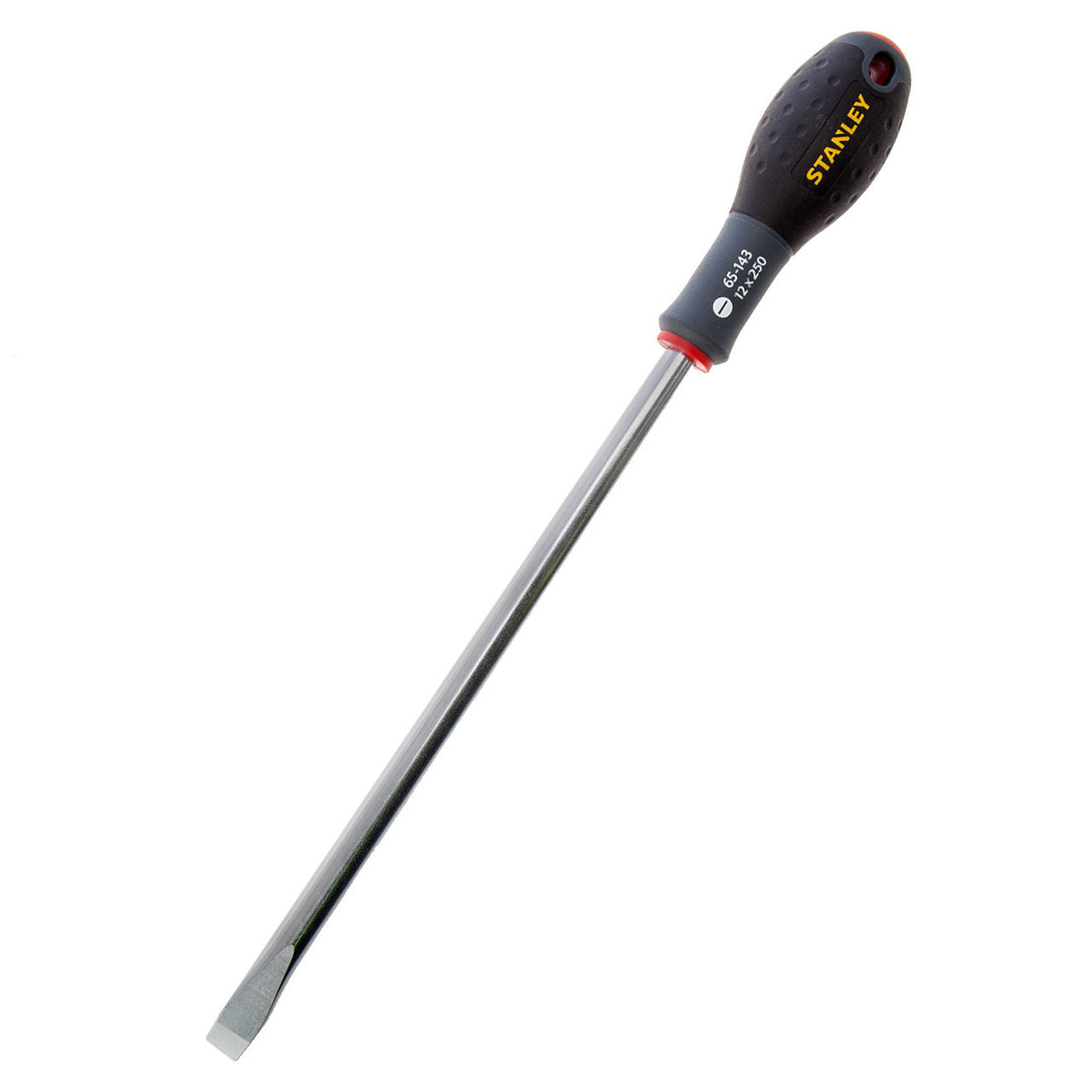 Stanley FatMax Flared Screwdriver 12mm x 250mm Soft Grip Handle 0-65-143