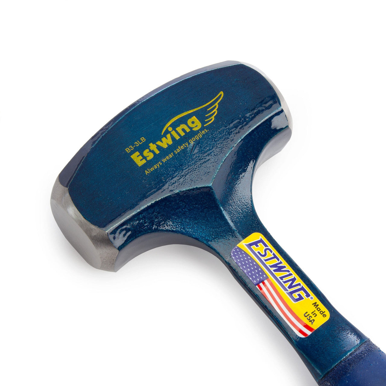 Estwing Drilling Club Hammer with Vinyl Grip 3lb EB3/3LB