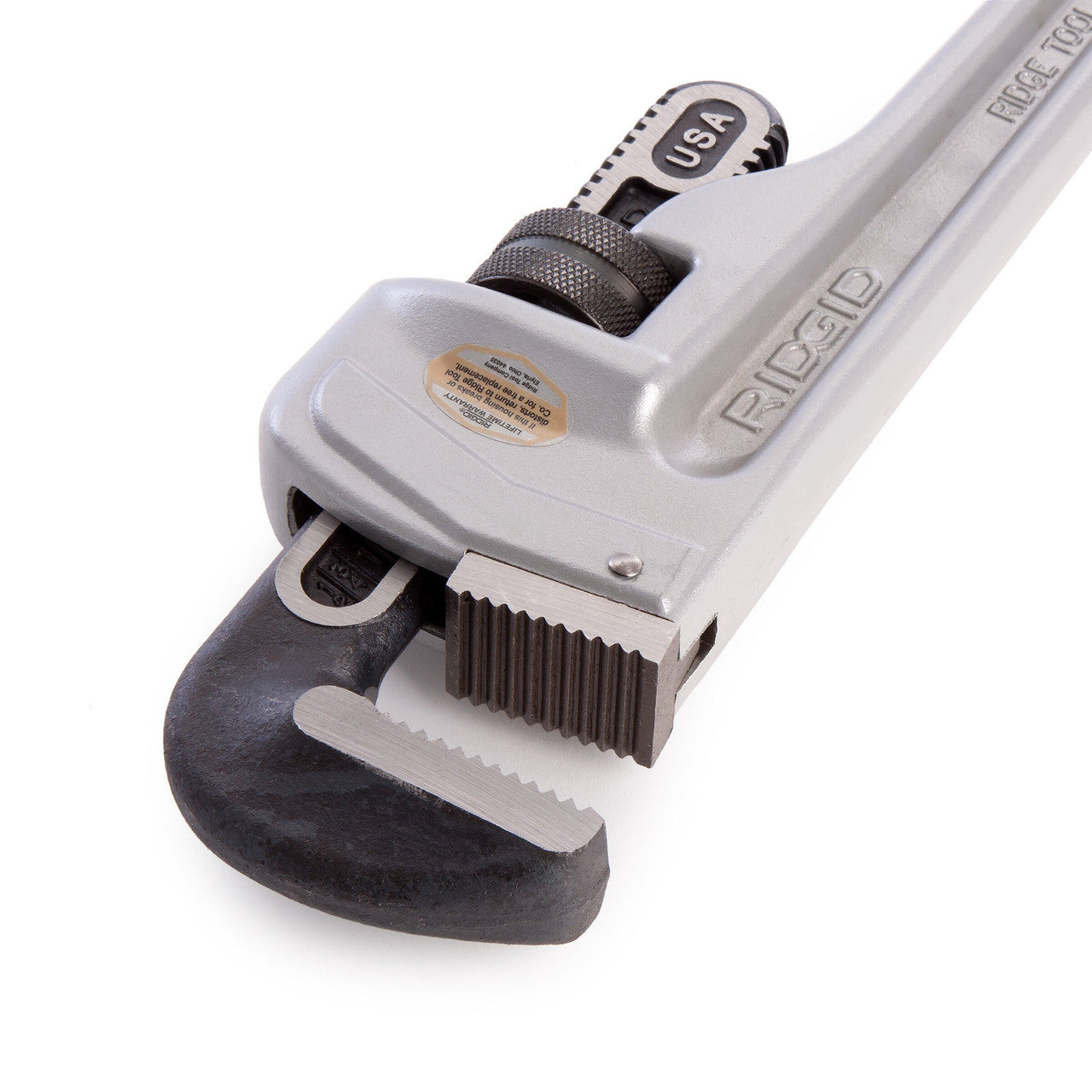 Ridgid 824 Aluminium Straight Pipe Wrench 24 Inch 600mm Capacity 80mm 3in 31105