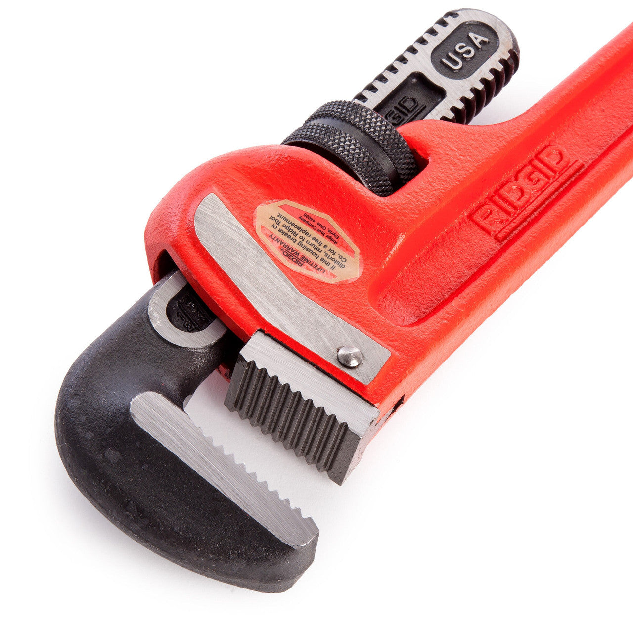 Ridgid Model 18 Straight Pipe Wrench 18 Inch 450mm Capacity 65mm 2.1/2in 31025