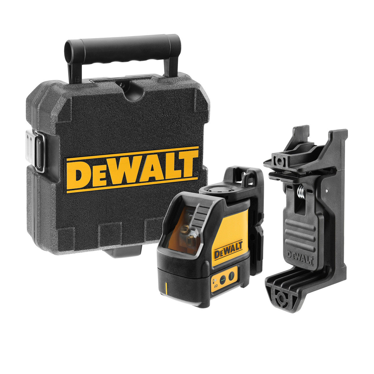 Dewalt Green Self Levelling Cross Line Laser with Carry Case DEW-DW088CG-XJ
