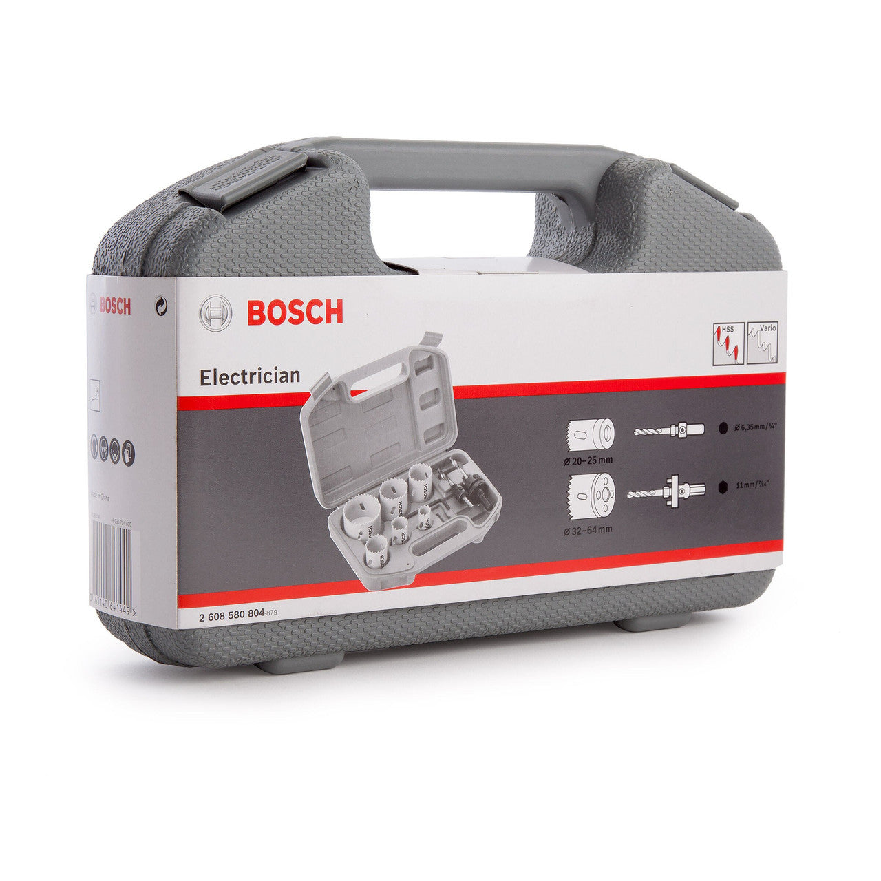 Bosch HSS Electricians Holesaw Set 9 Piece For The Toughest Demands 2608580804