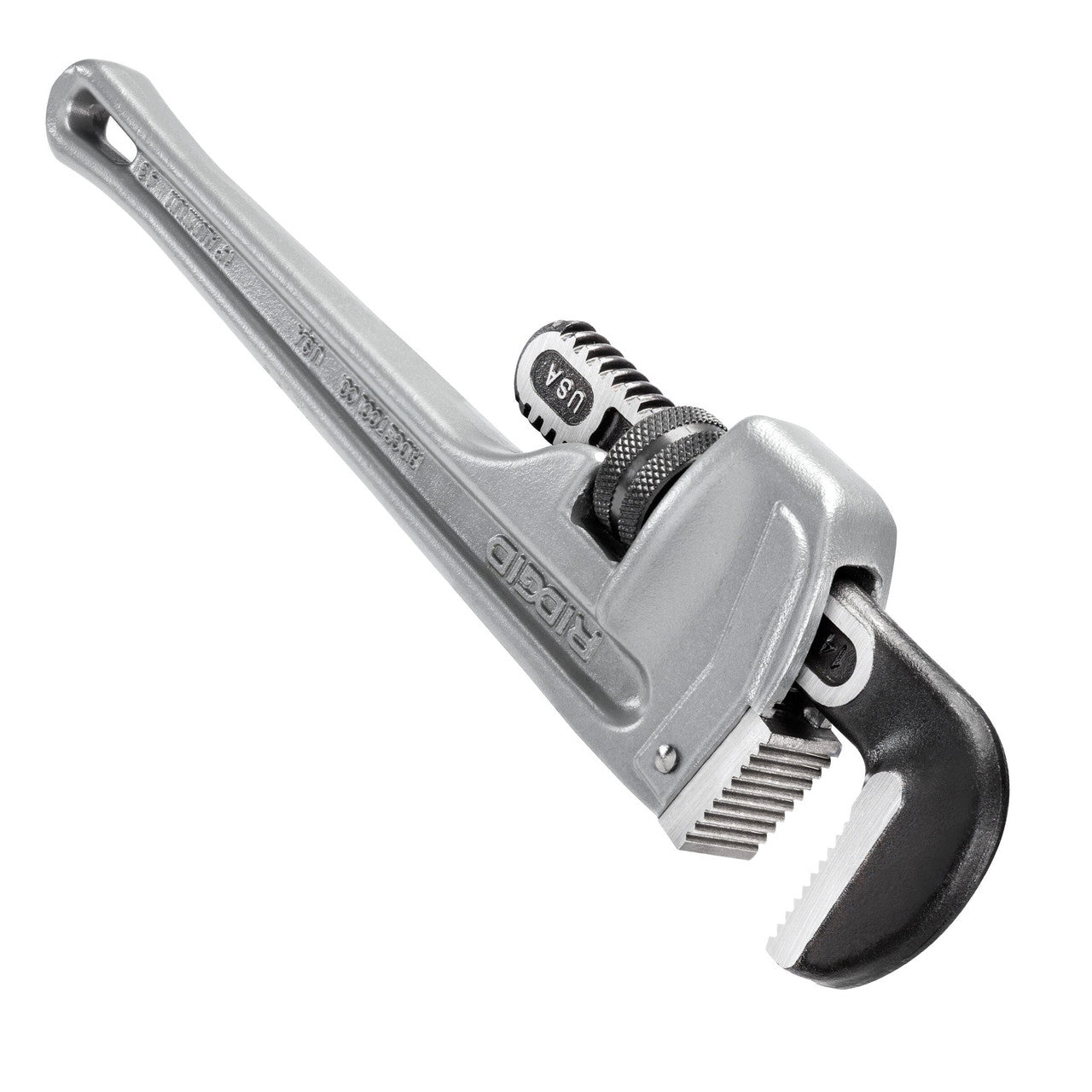 Ridgid Model 814 Aluminium Straight Pipe Wrench 14 Inch 350mm Jaw 50mm 2in 31095