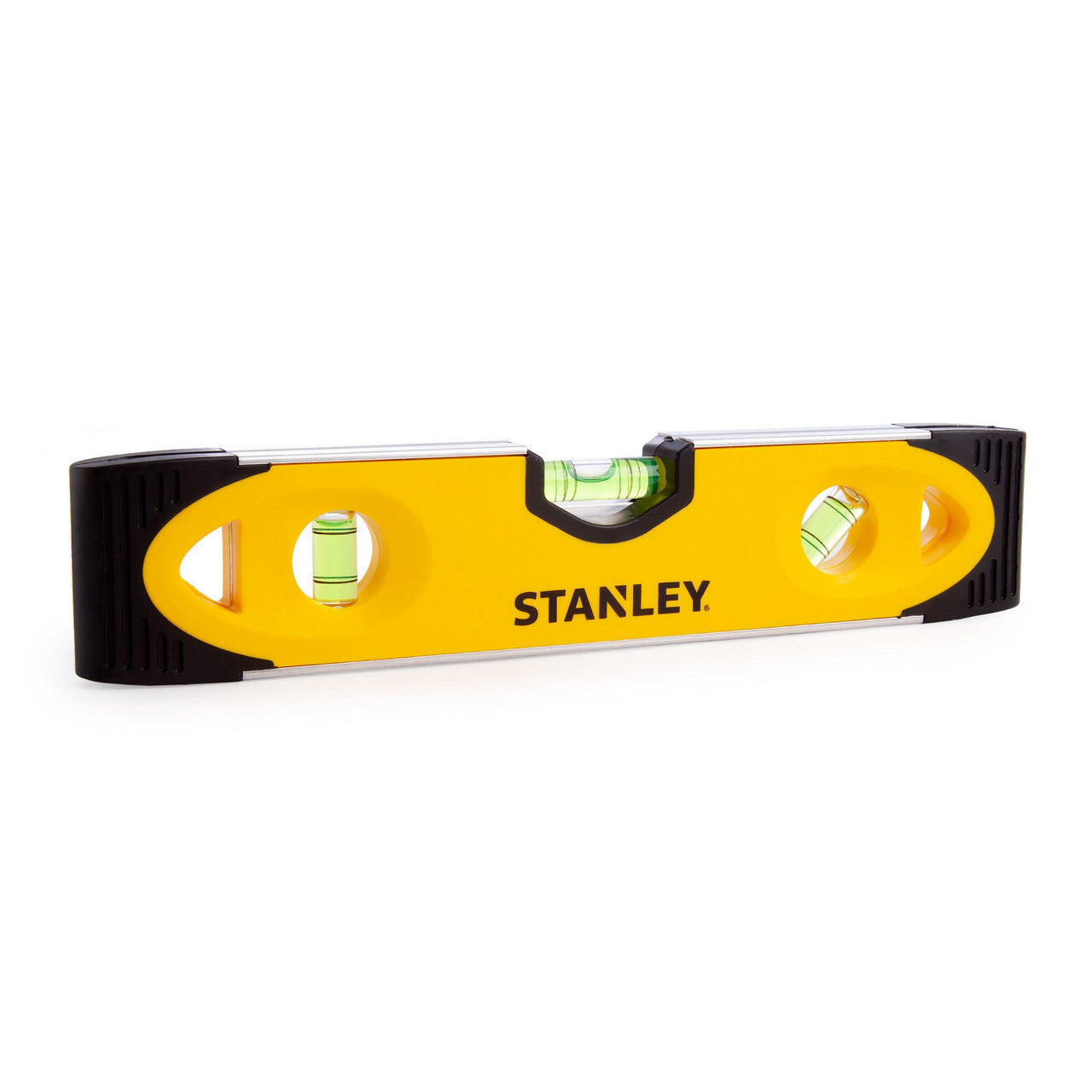 Stanley 230mm 9" Shock Proof Magnetic Torpedo Level 3 Vials 0-43-511