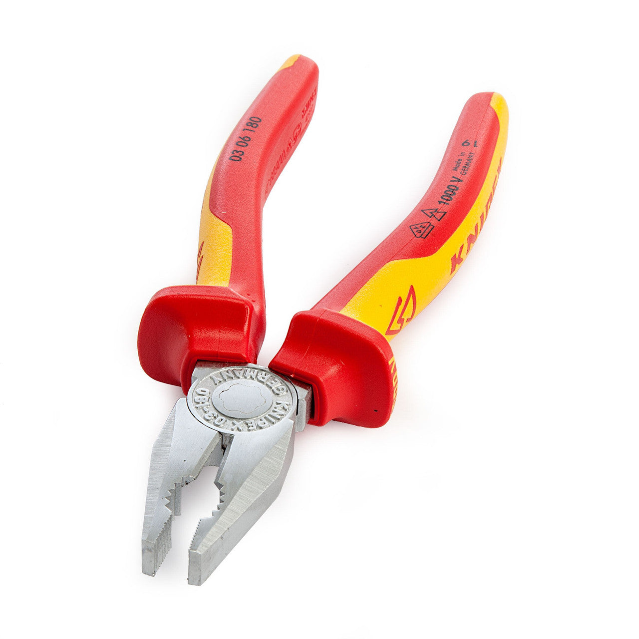 Knipex Electro VDE Plier Set 3 Piece Long Nose Diagonal & Combination 002012