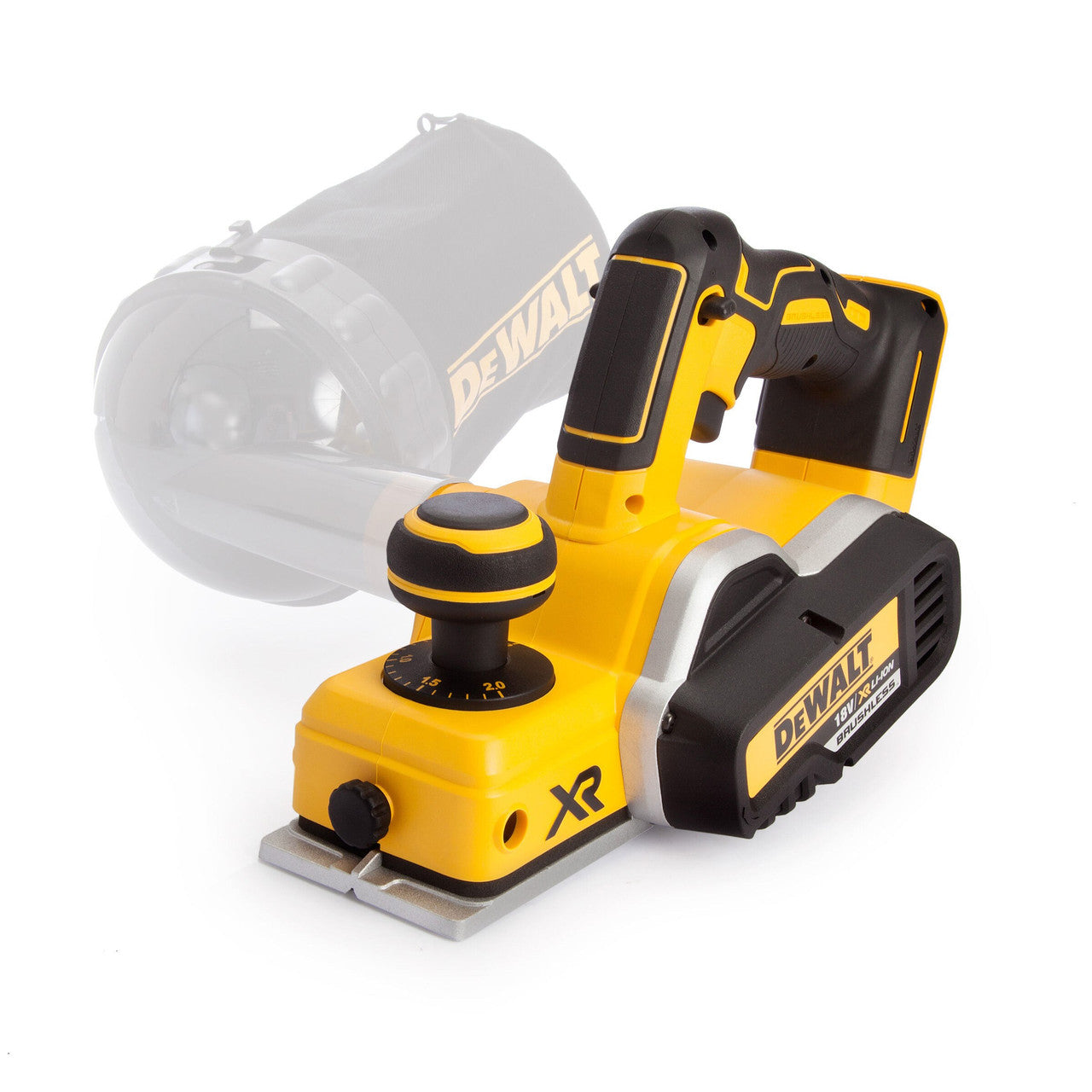Dewalt 18V XR 82mm Brushless Planer Body Only Planing Depth Of 2mm DCP580N