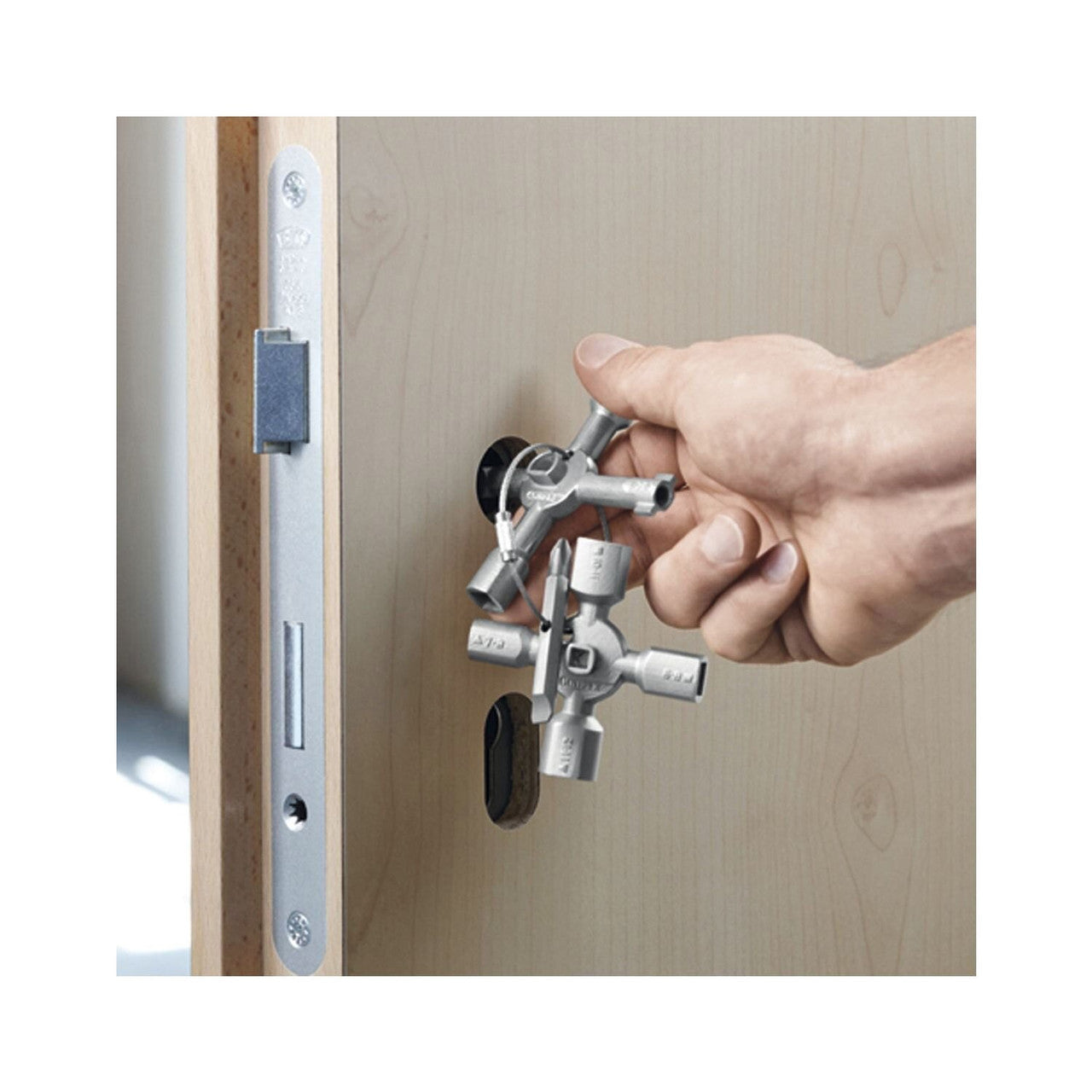 Knipex Twinkey for STD Cabinets and Shut Off Systems Multi Function 001101