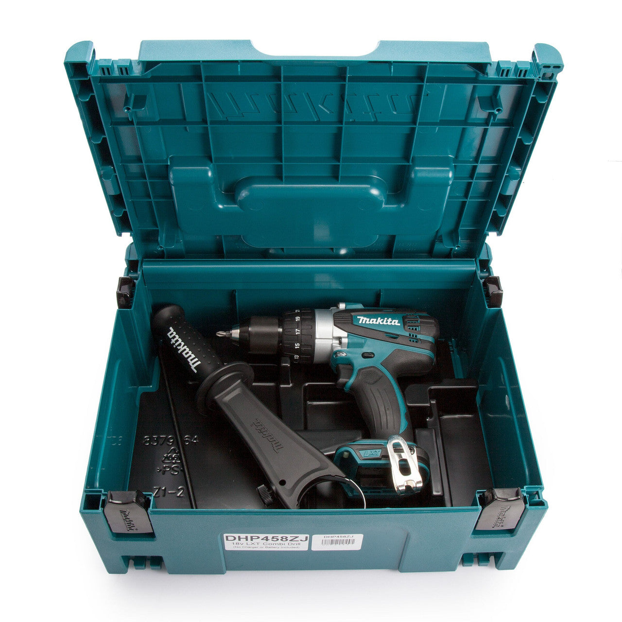 Makita 18V LXT Combi Drill Body Only in MakPac Case Compact design DHP458ZJ