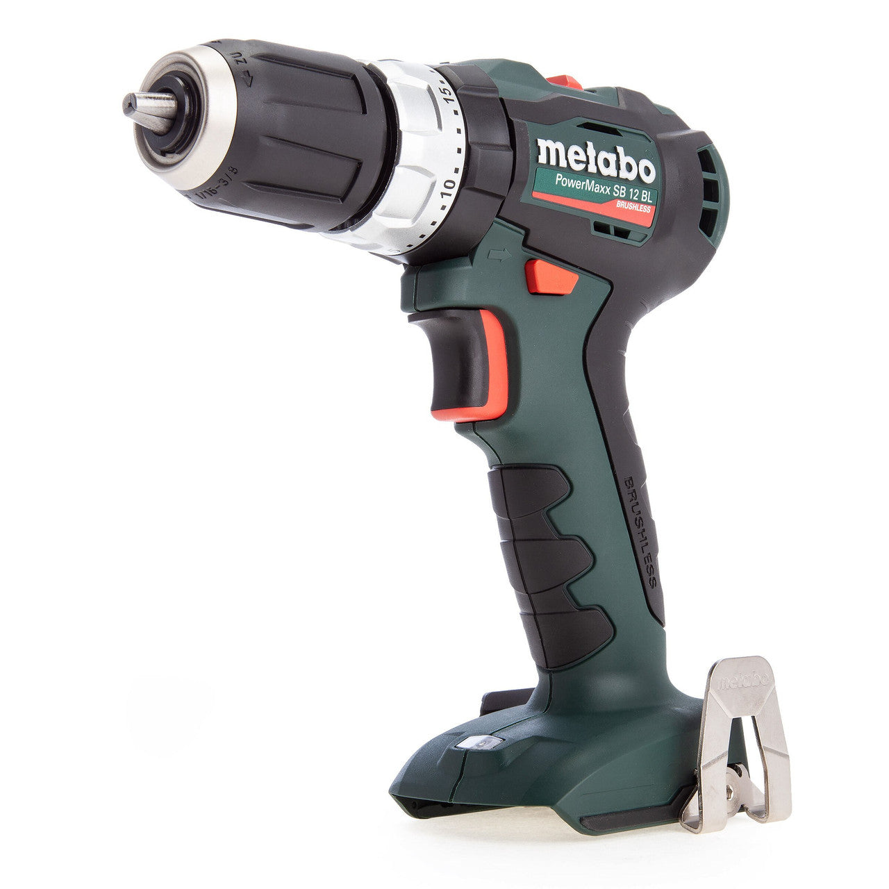 Metabo 12V PowerMaxx Brushless Combi Drill Body Only 10mm Keyless Chuck SB 12 BL