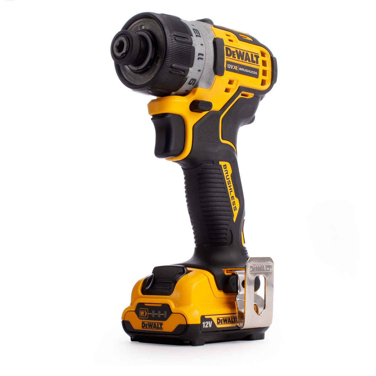 Dewalt 12V XR Brushless Sub-Compact Screwdriver 2 x 2.0Ah Batteries DCF601D2