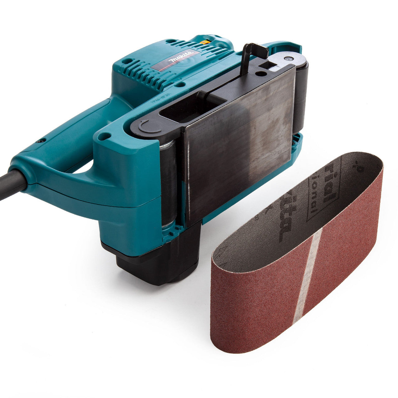 Makita 3 inch 75mm Belt Sander 240V 650w Variable Speed Auto Tracking 9911