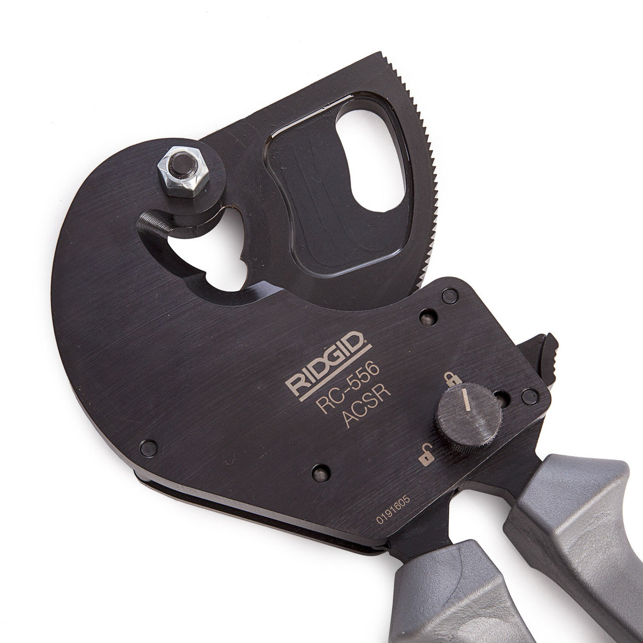 Ridgid ACSR Ratchet Cable Cutter Max Cable Diameter 556 MCM RC 556