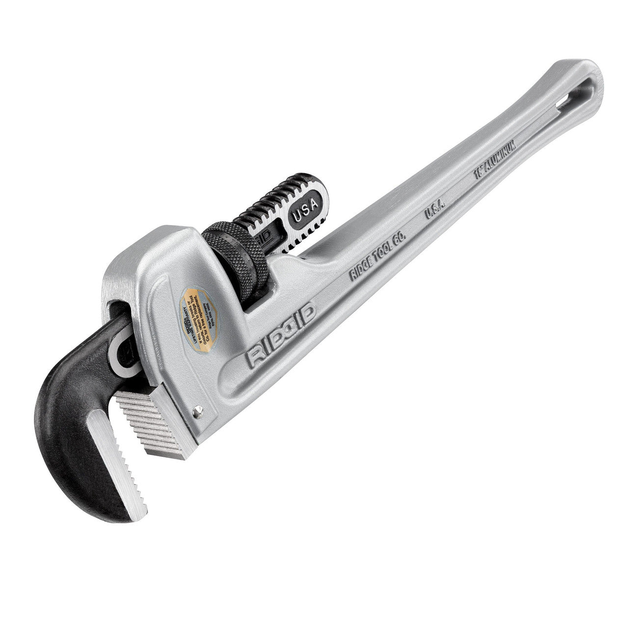 Ridgid 818 Aluminium Straight Pipe Wrench 18 Inch 450mm Jaw 65mm 2.1/2in 31100