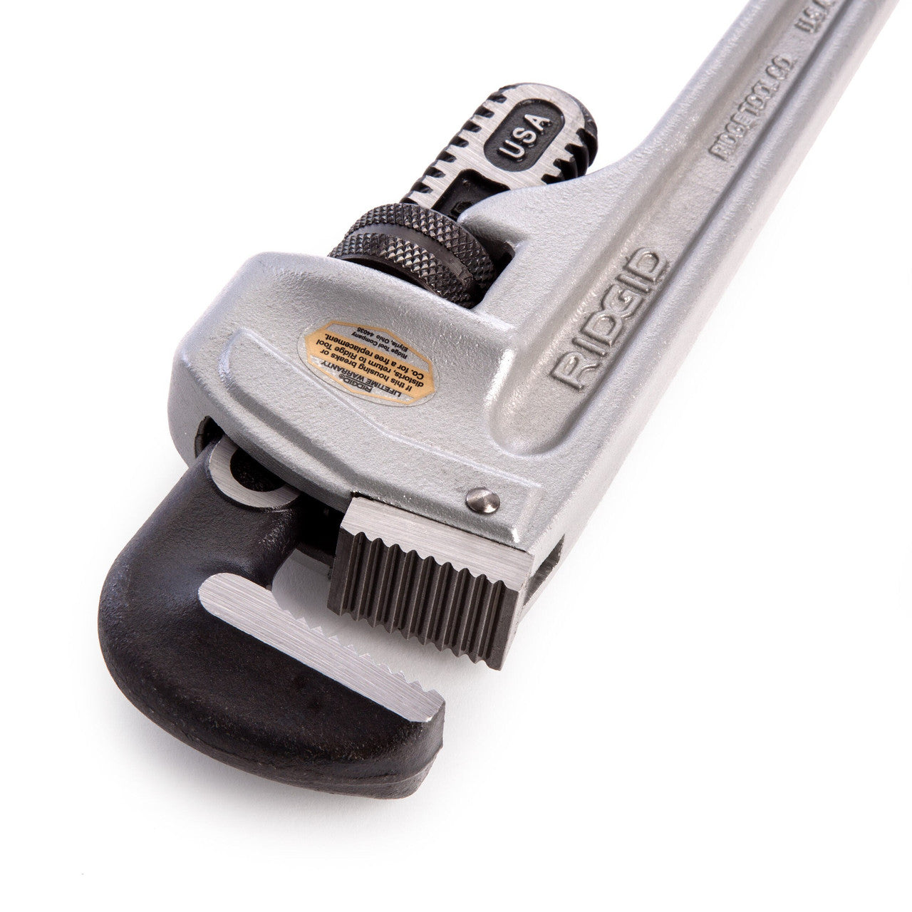 Ridgid Model 814 Aluminium Straight Pipe Wrench 14 Inch 350mm Jaw 50mm 2in 31095