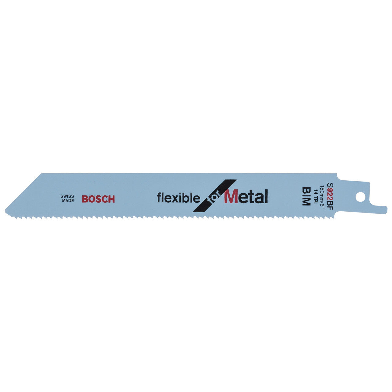 Bosch Reciprocating Saw Blades for Metal 150mm Pack Of 5 S922BF