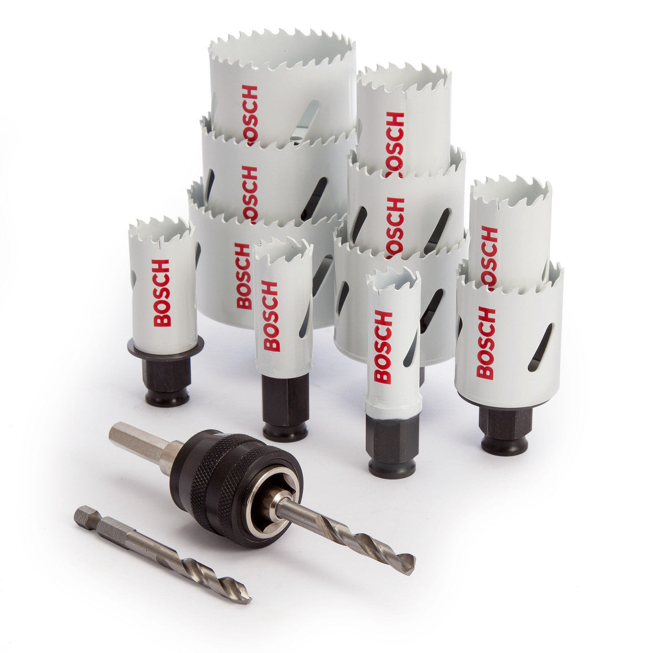 Bosch Progressor Holesaw Set 14 Piece For wood and metal 2608584667
