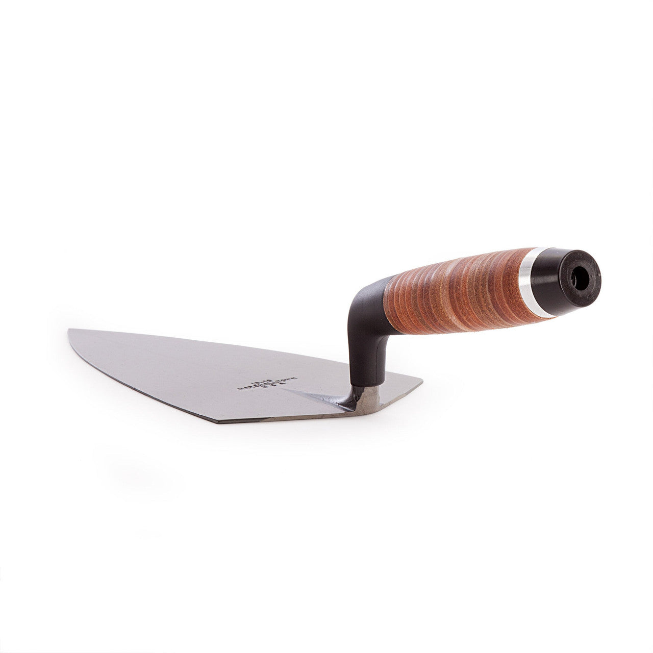 Marshalltown 19L 10in Philadelphia Pattern Brick Trowel Leather Handle M1910L
