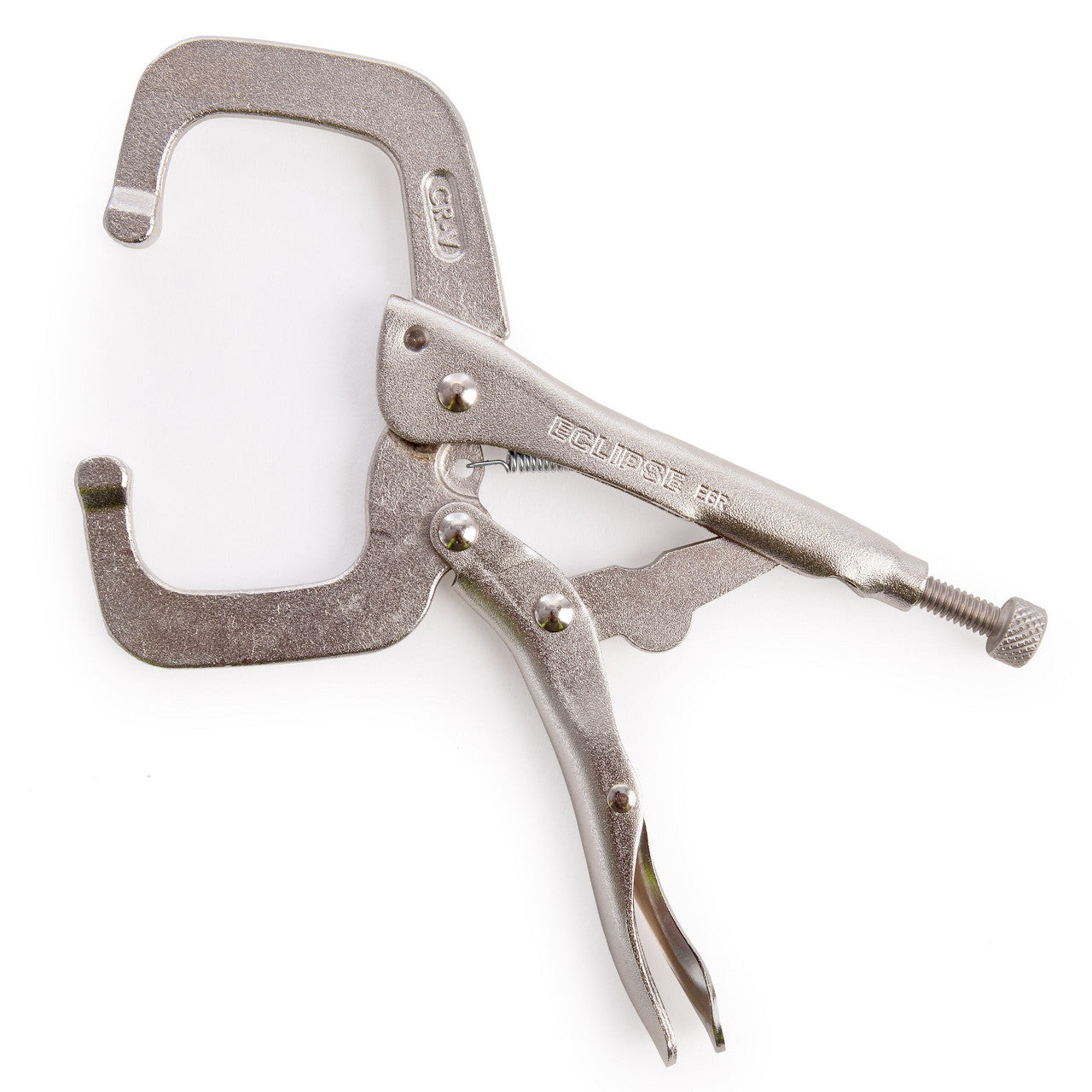 Eclipse Locking Welding C Clamp with Regular Tips 6in 150mm Quick Release E6R