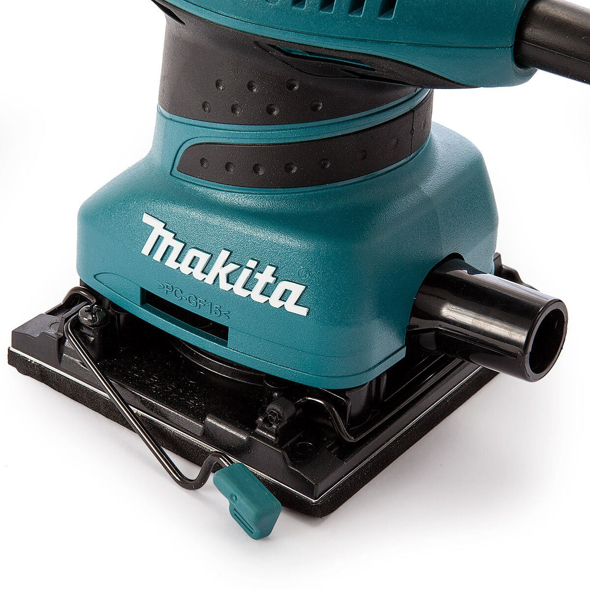 Makita Orbital Palm Sander 240V 200W Cable 2.0m Inc 6 Abrasive Papers BO4556