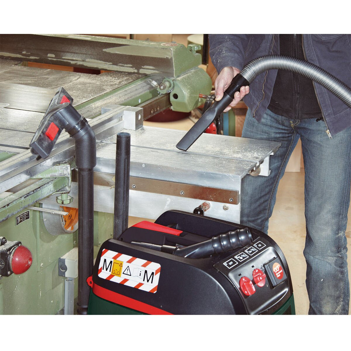Metabo ASR35MACP All-Purpose Vacuum Cleaner 1400W with Measurement of Pressure Differentials (240V)