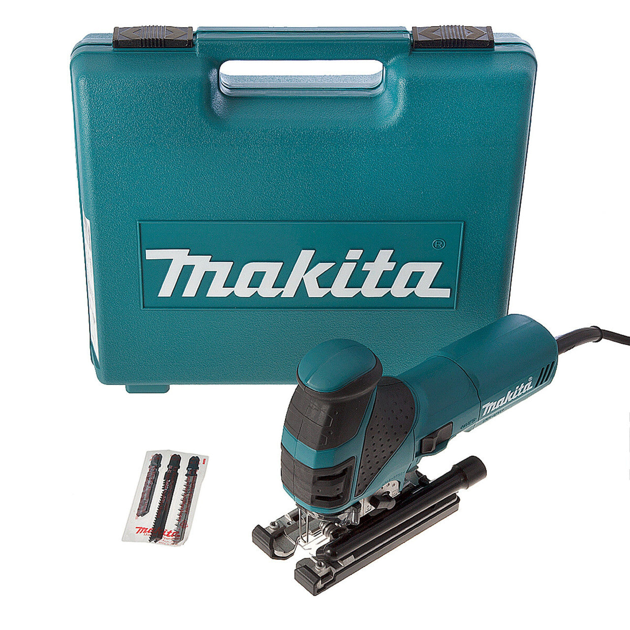 Makita Orbital Jigsaw 240V 720W With Carry Case Soft Start & Job Light 4351FCT