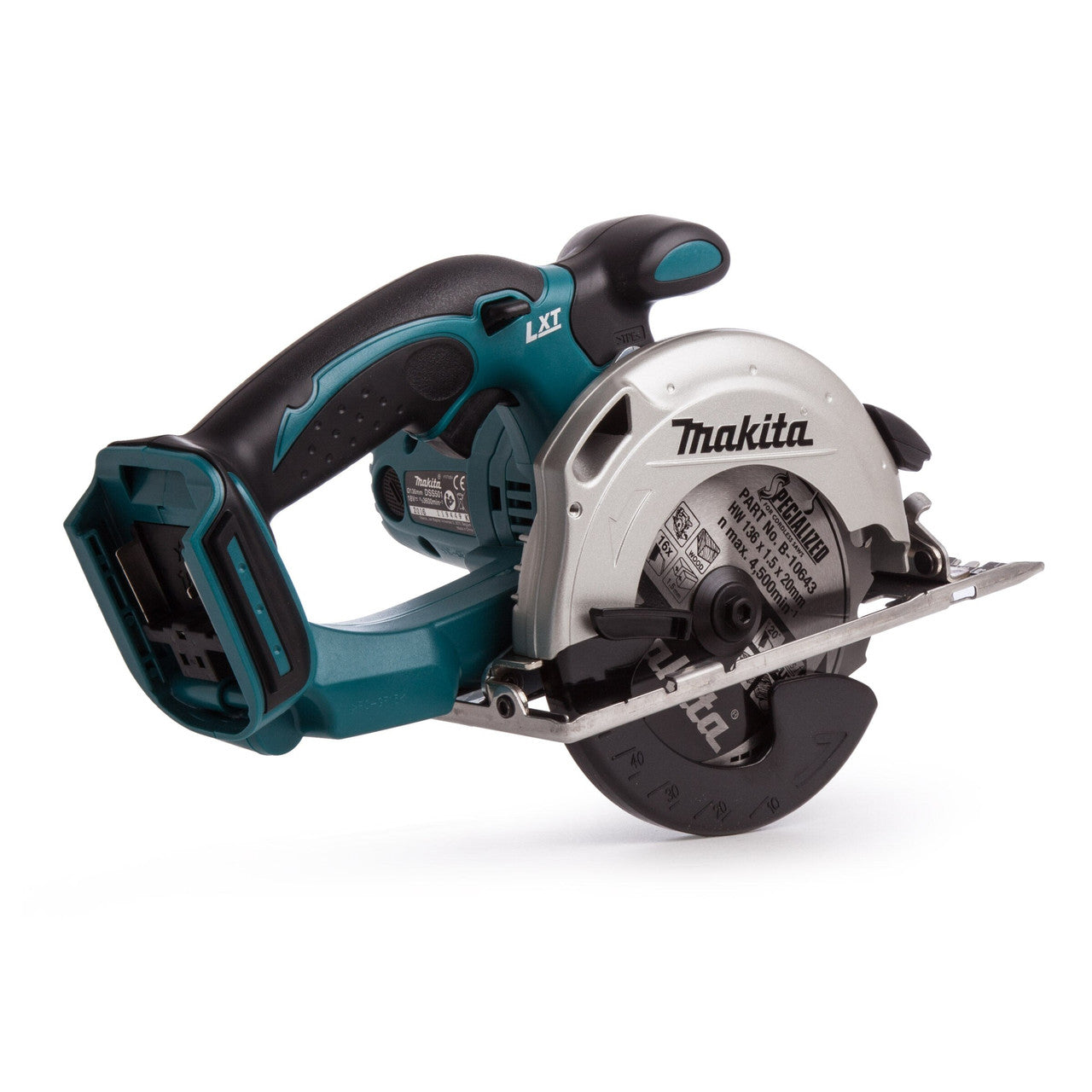 Makita 18V LXT 136mm Circular Saw Body Only Speed 3600 rpm DSS501Z