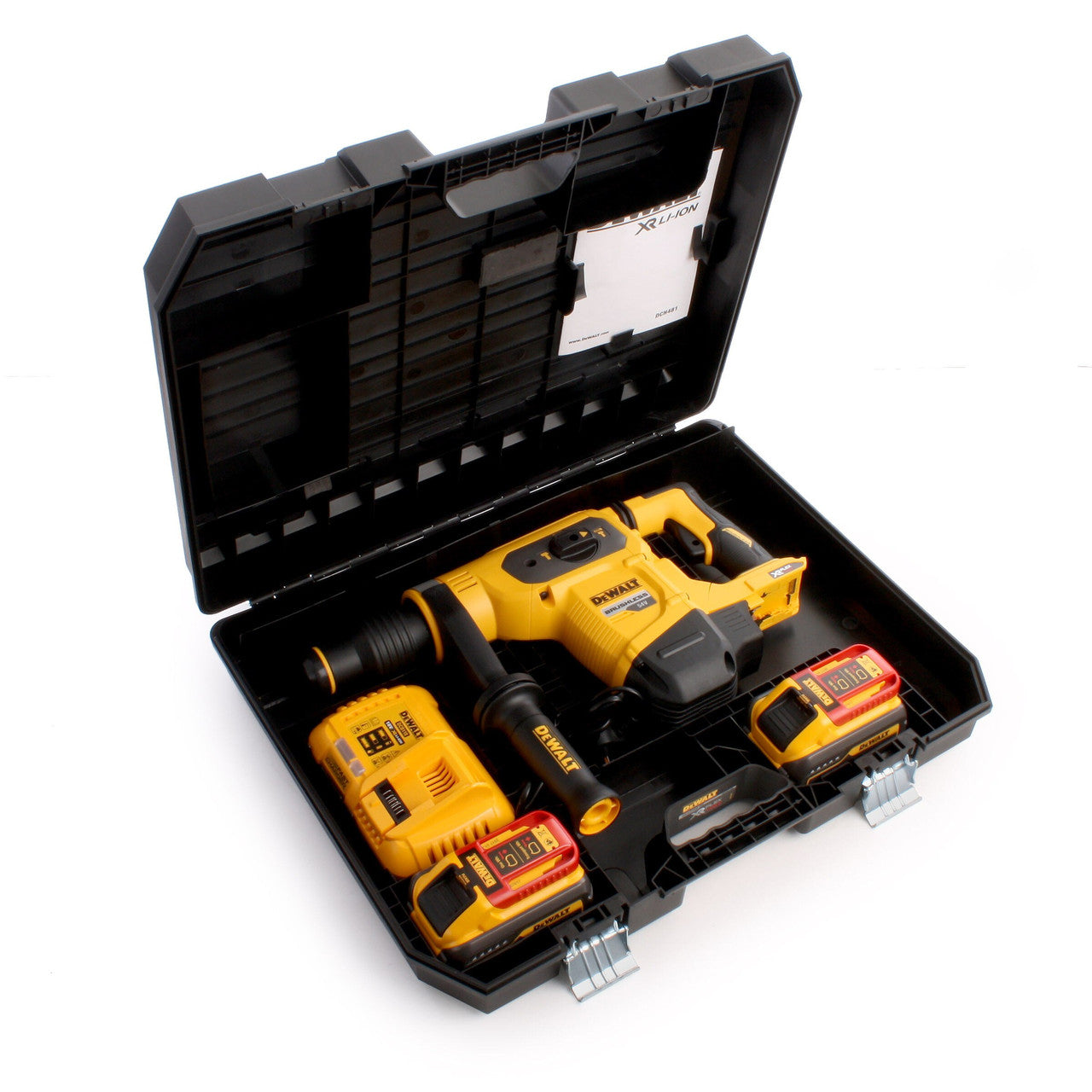 Dewalt 54V XR Flexvolt Brushless 3-Mode SDS Max Hammer 2 x 9.0Ah Batts DCH481X2