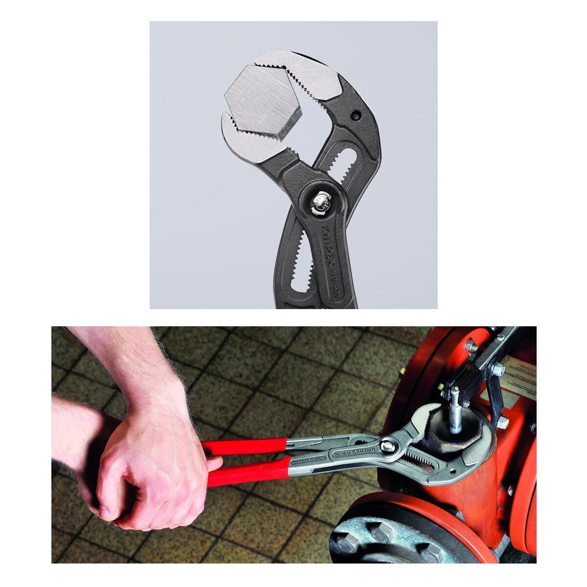 Knipex Cobra XL Pipe Wrench Water Pump Pliers 400mm 8701400SB