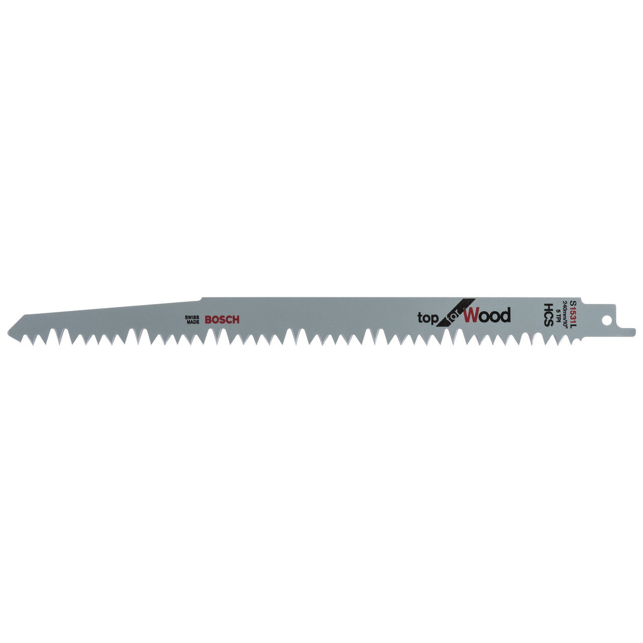 Bosch Reciprocating Saw Blade for Wood 240mm Pack Of 5 S1531L