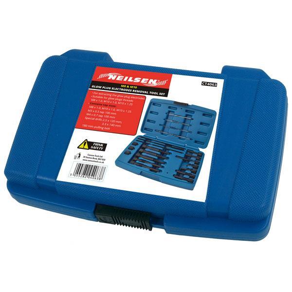 Glow Plug Electrodes Removal Tool Set M8 & M10 CT4063