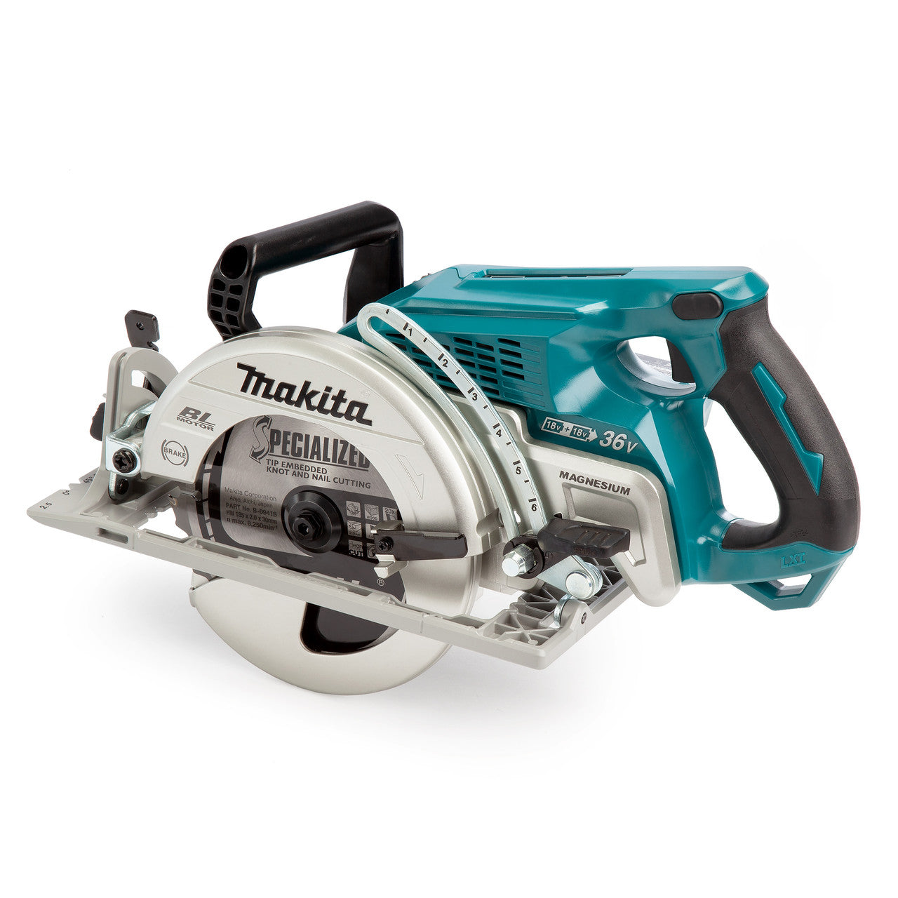Makita LXT 185mm Brushless Circular Saw Body Only Soft Start DRS780Z 36V