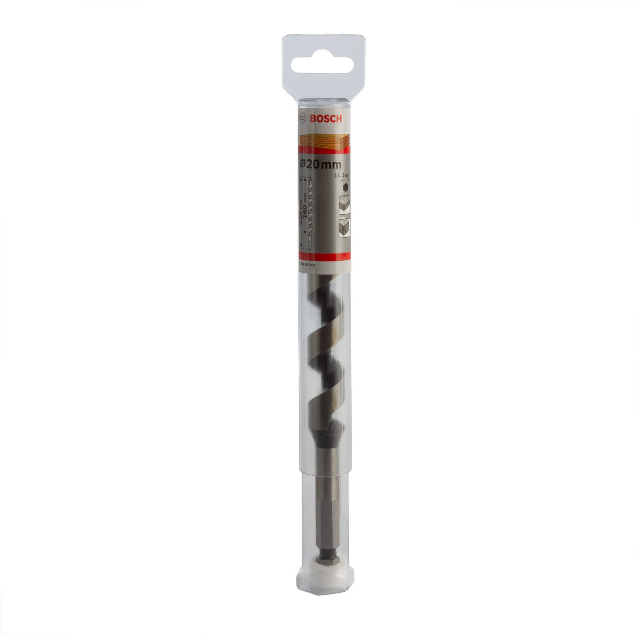 Bosch Auger Drill Bit with Hex Shank 20 x 160 x 235mm 2608597632