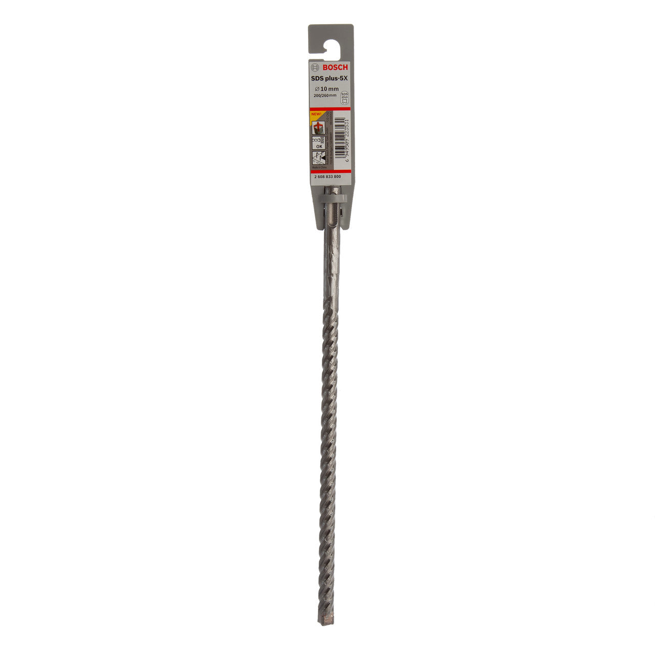 Bosch SDS+ 5X Masonry Drill Bit 10 x 200 x 260mm 2608833800