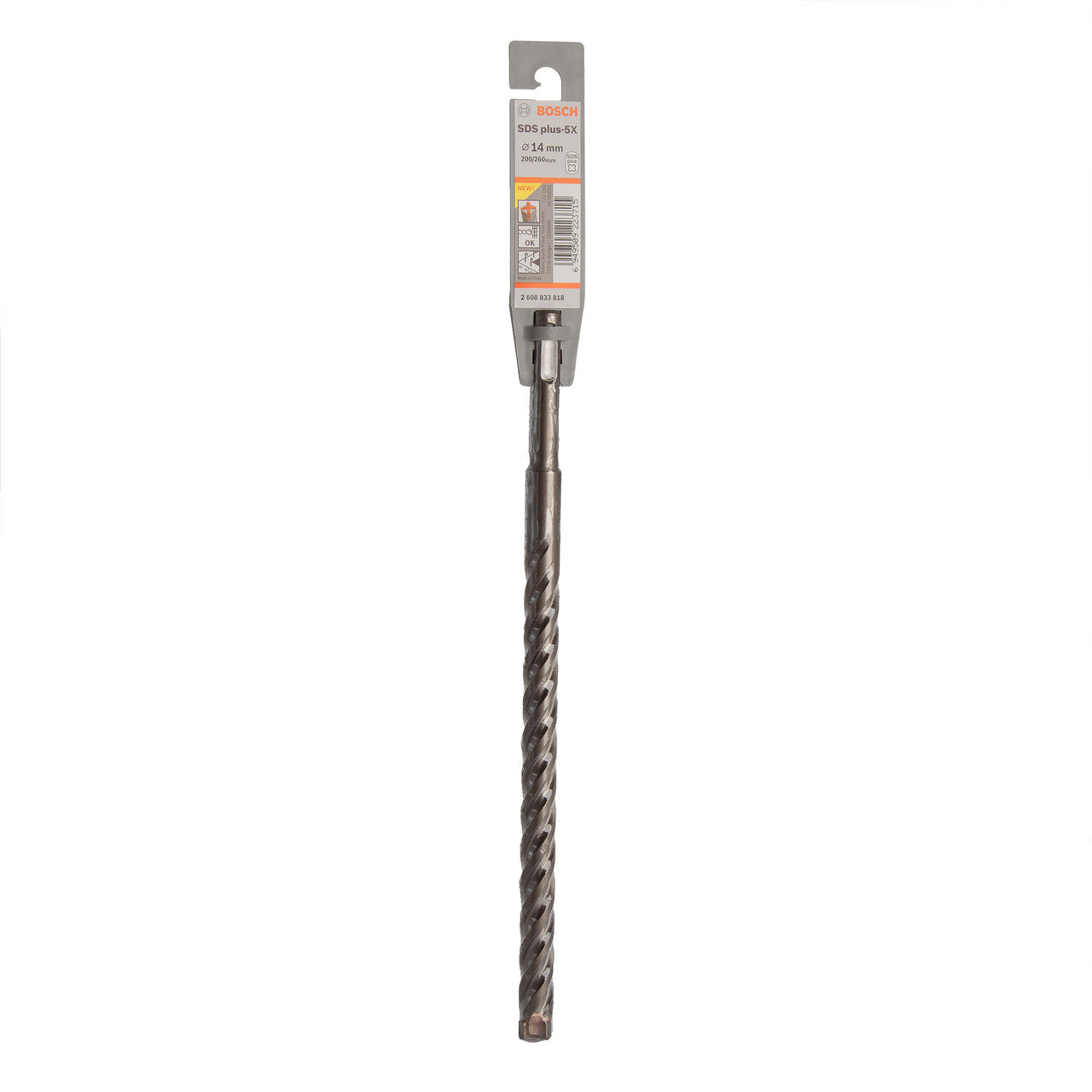 Bosch SDS+ 5X Masonry Drill Bit 14 x 200 x 260mm 2608833818