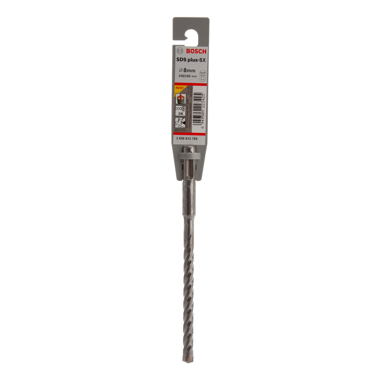 Bosch SDS+ 5X Masonry Drill Bit 8 x 100 x 160mm 2608833789
