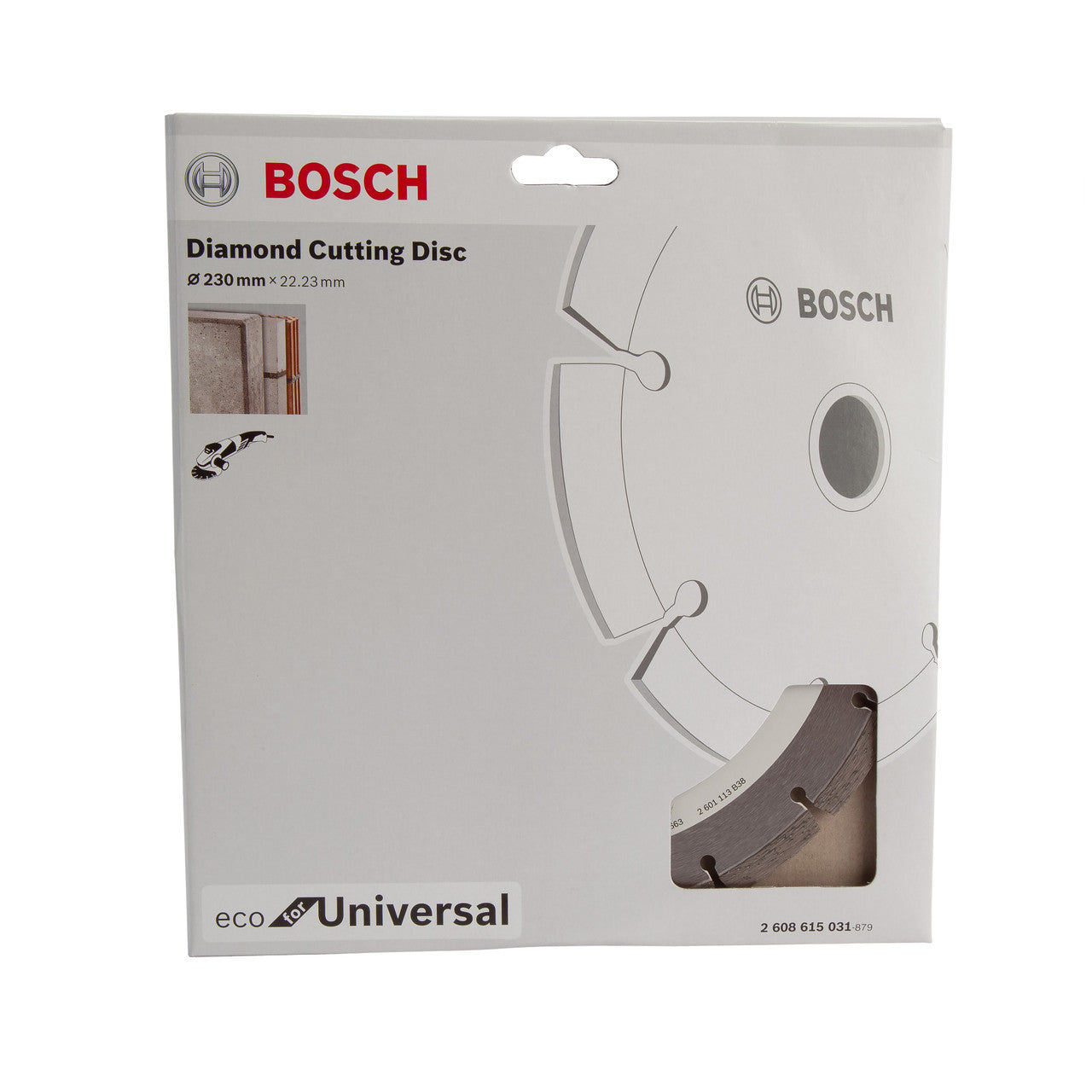 Bosch Eco Universal Angle Grinder Diamond Cutting Disc 230mm 2608615031