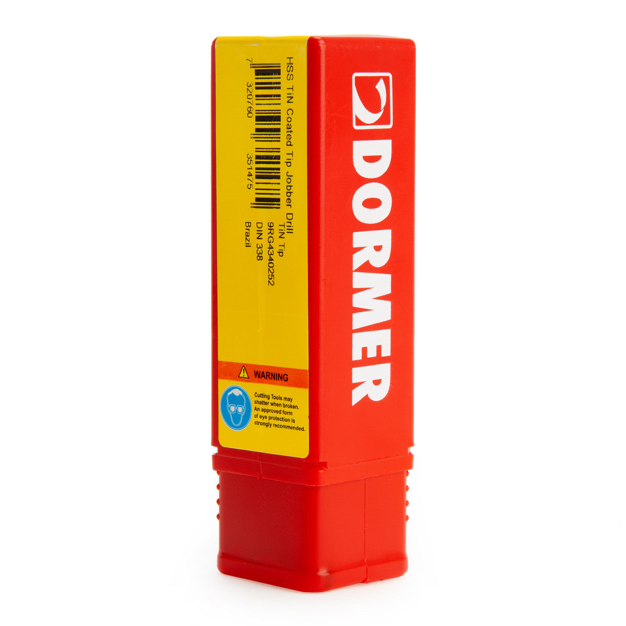 Dormer HSS TiN Coated Tip Jobber Drill Bits 10.2mm Box Of 5 A002