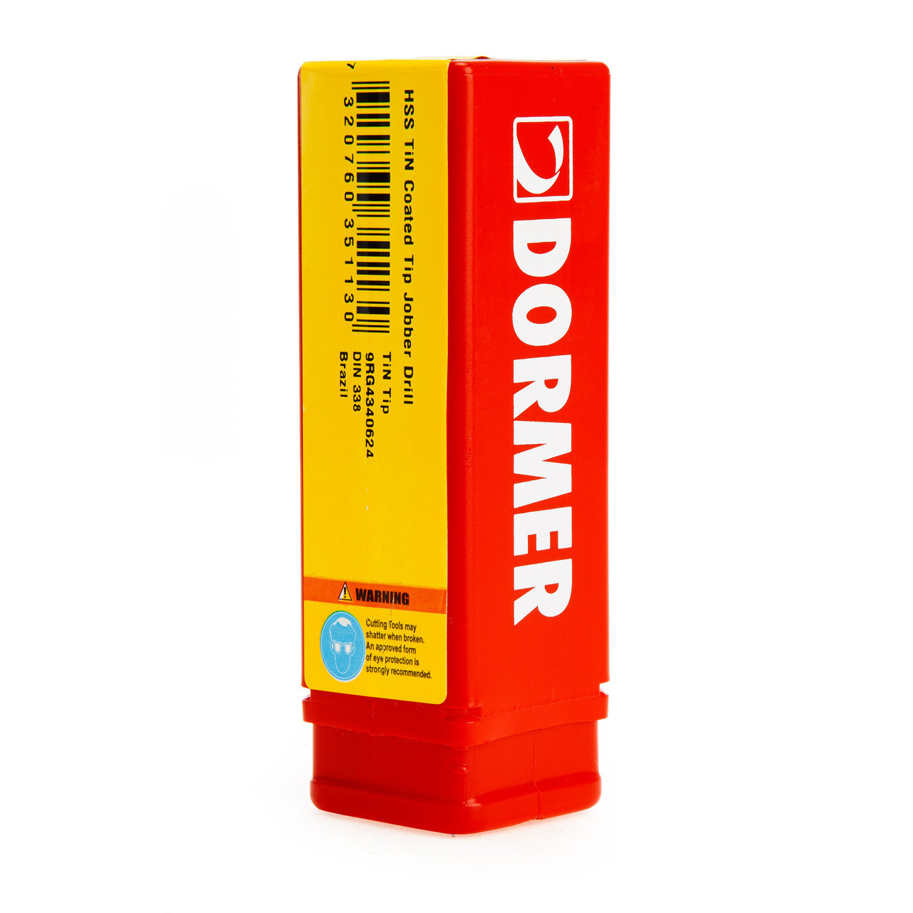 Dormer HSS TiN Coated Tip Jobber Drill Bits 7.5mm Box Of 10 A002
