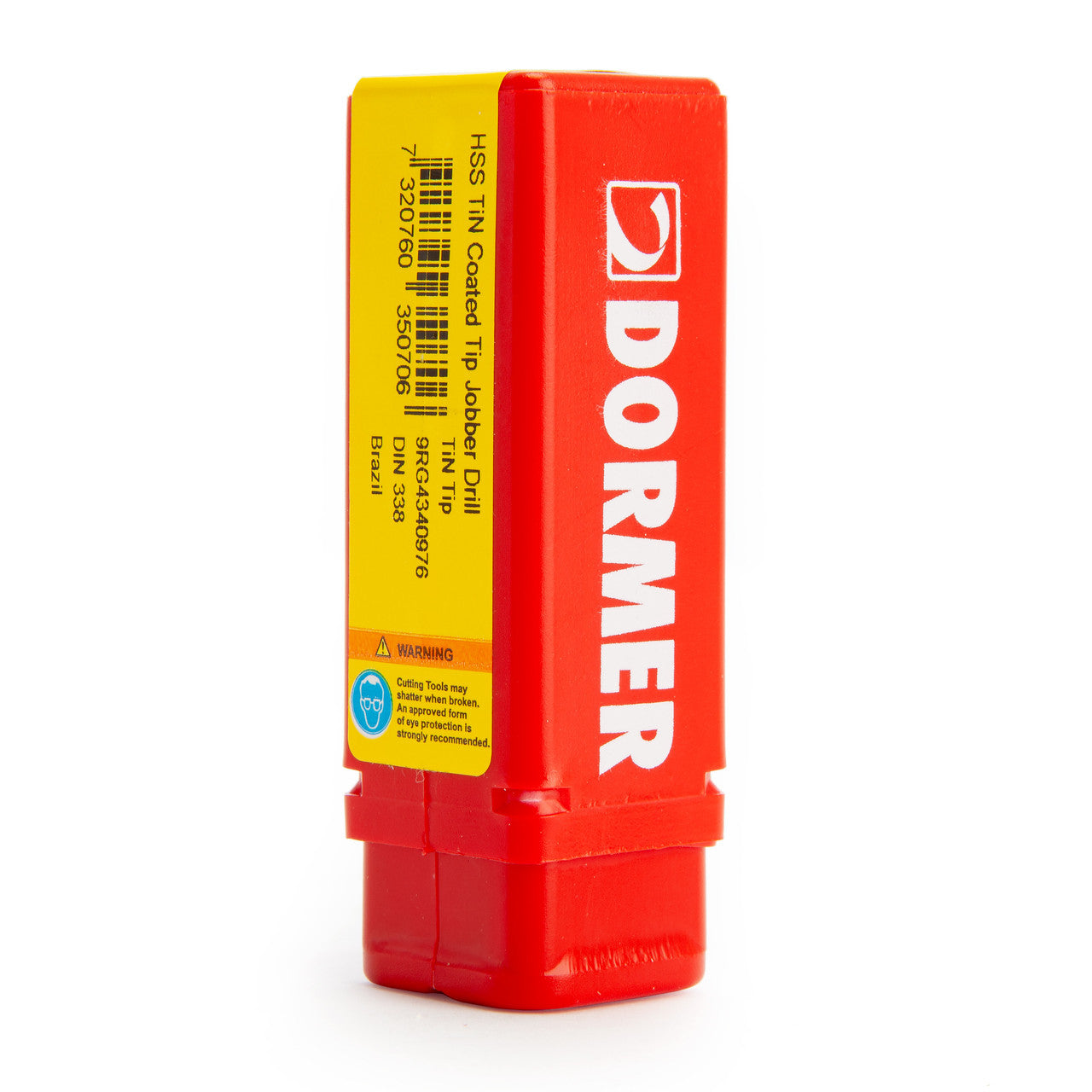 Dormer HSS TiN Coated Tip Jobber Drill Bits 4mm Box Of 10 A002