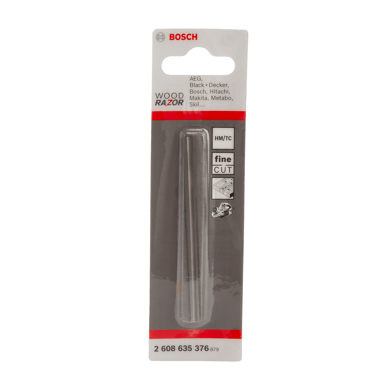 Bosch 2608635376 Wood Razor Carbide Reversible Planer Blade 82mm