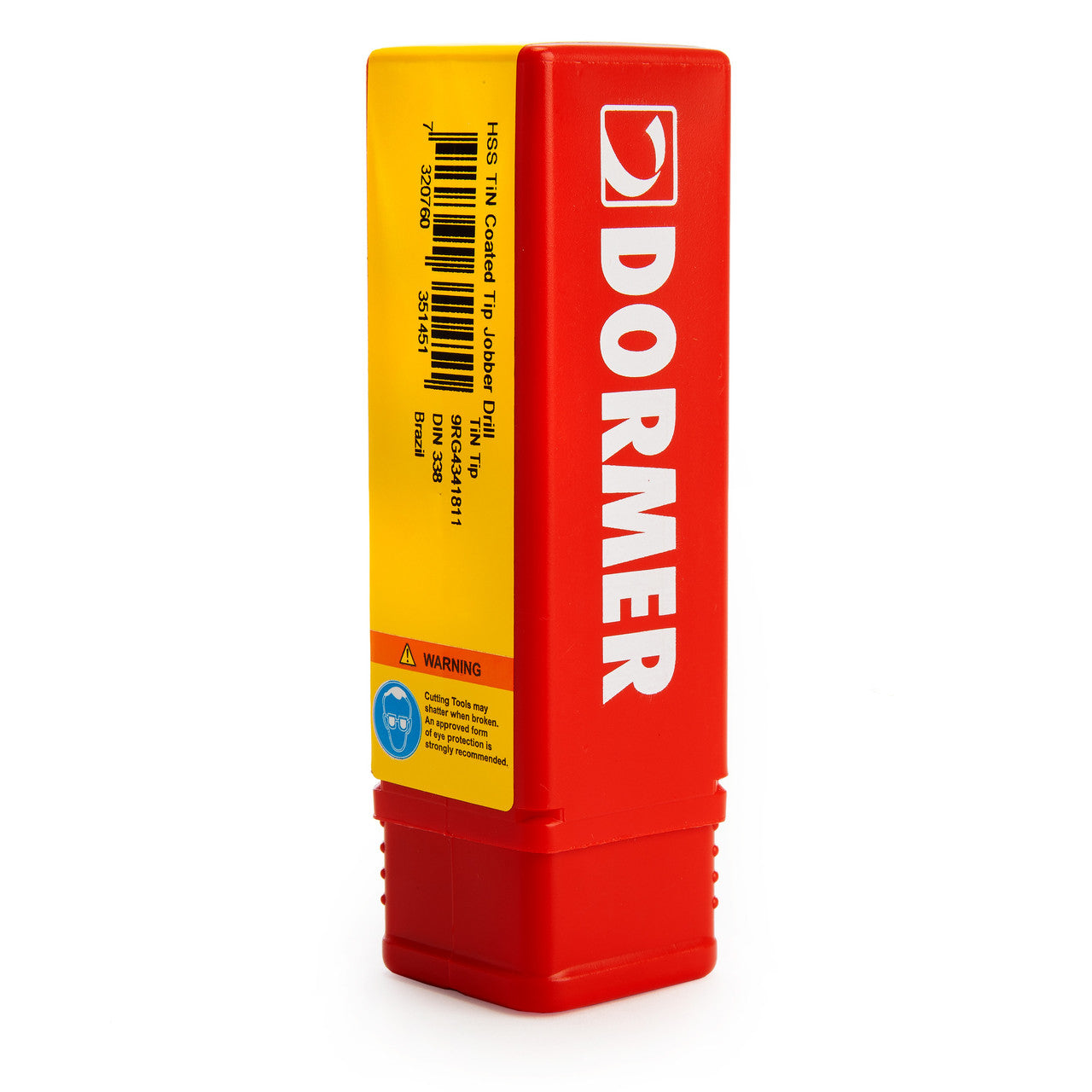 Dormer HSS TiN Coated Tip Jobber Drill Bits 10mm Box Of 10 A002