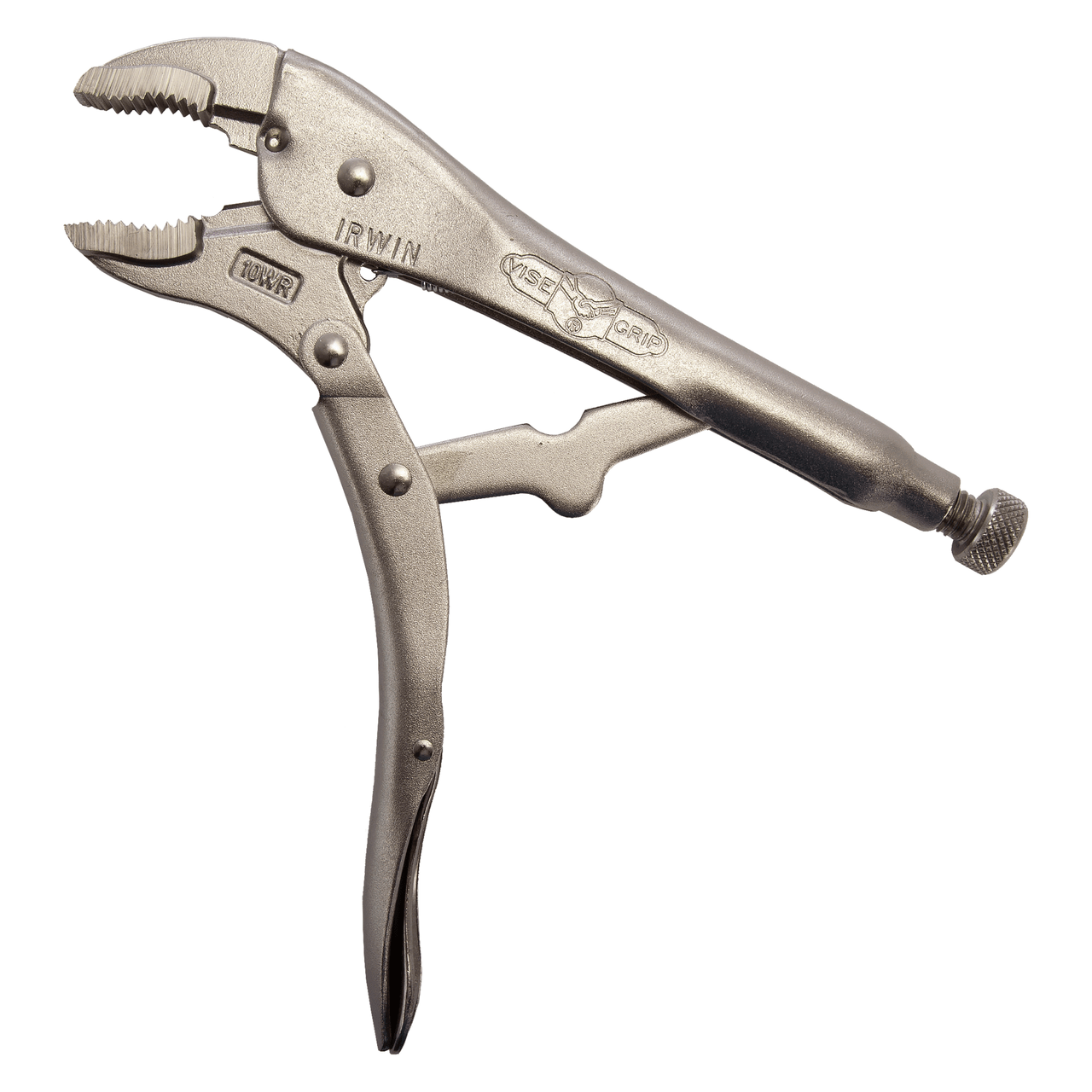 Irwin T0502EL4 Vise Grip Curved Jaw Locking Plier With Wire Cutter 10" / 250mm