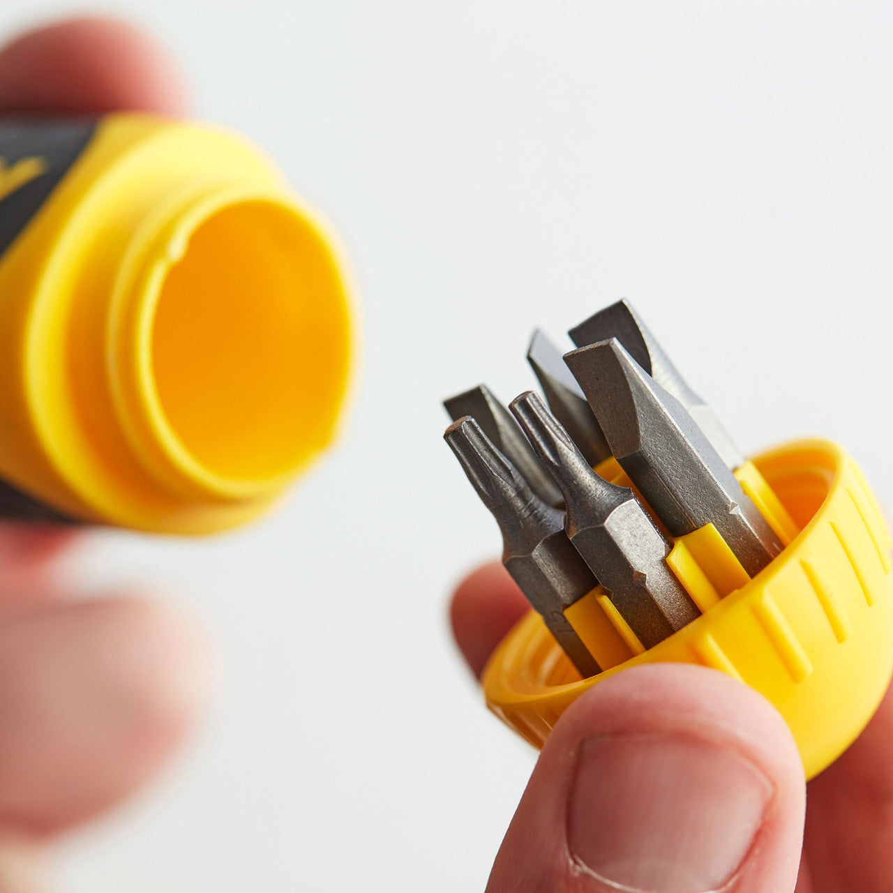 Stanley 0-68-010 Multibit Ratchet Screwdriver + 10 Bits